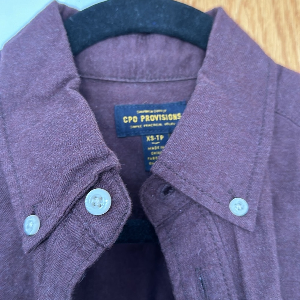 Burgundy Button Down - image 3